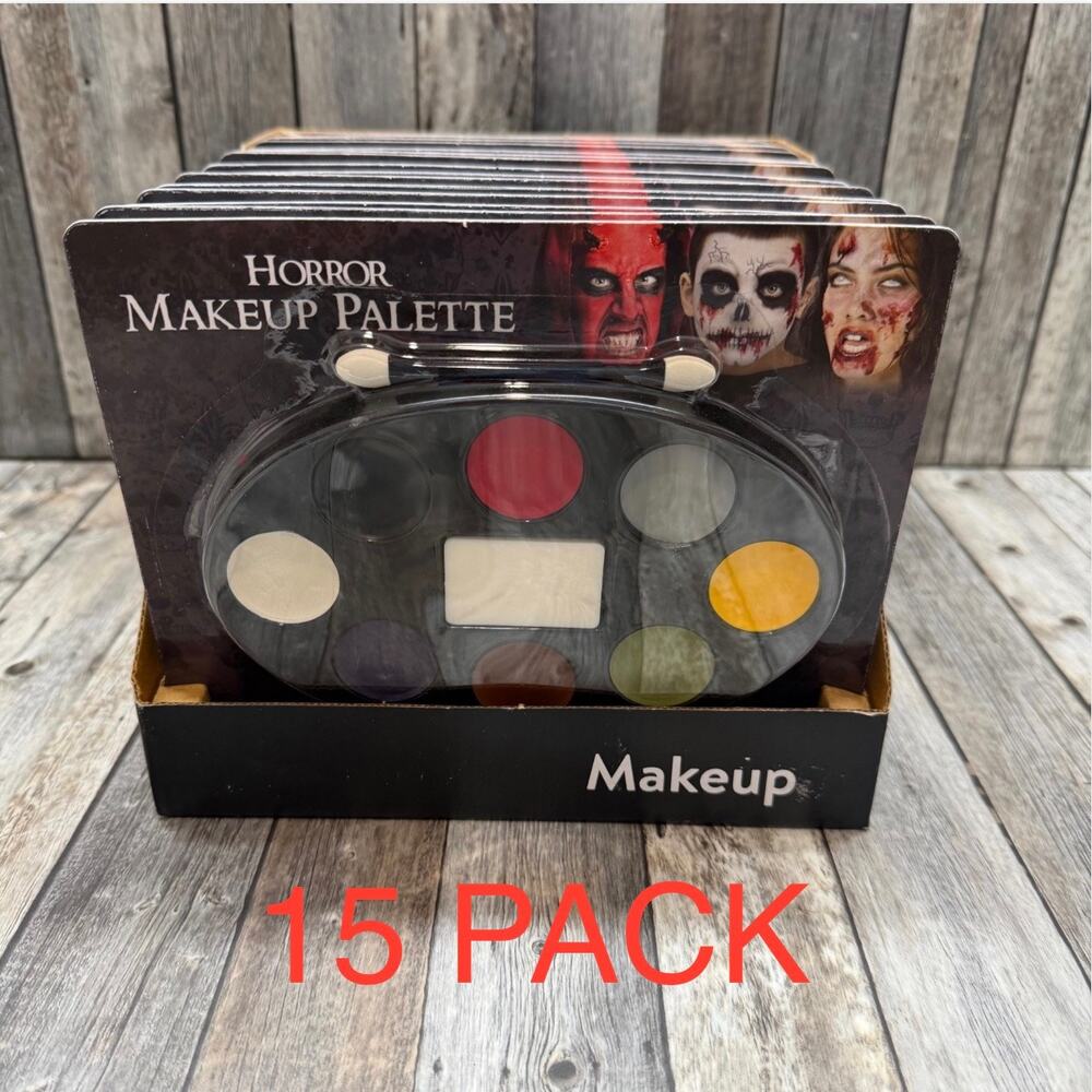 Horror Makeup Cream Palette Sticks Zombie Halloween Vampire kit Lot of 15 Packs